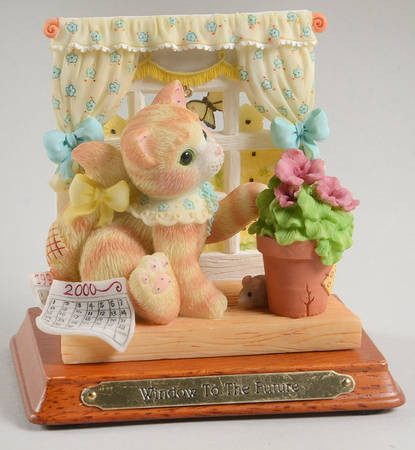 Calico Kittens Easter Wishes Are Window Of Hope For The Future - Boxed