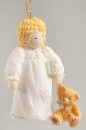 Down Petticoat Lane Girl With Teddie - With Box