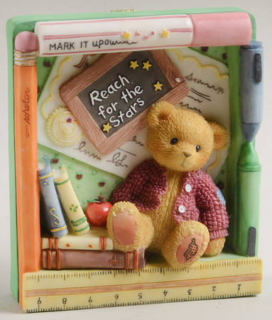 Cherished Teddies Shadow Box School Days - Boxed