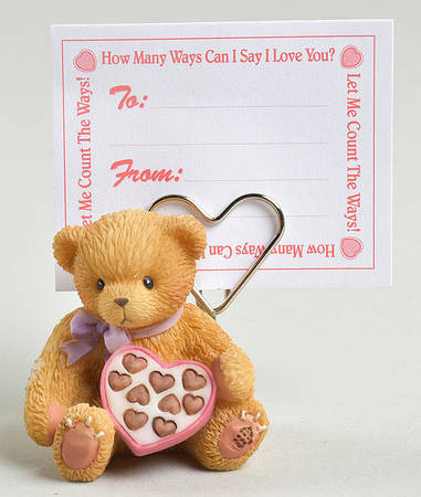 Sentiment Note Card Holders I'Ll Say It With Chocolates - Boxed