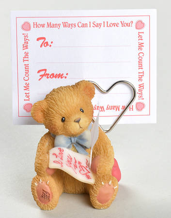 Sentiment Note Card Holders I'Ll Say It With A Sonnet - Boxed