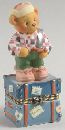 Across the Seas-Cherished Teddies Canada Boy - Boxed