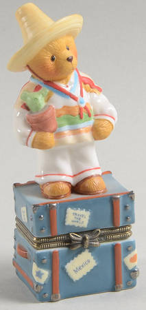 Across the Seas-Cherished Teddies Mexico Boy - Boxed