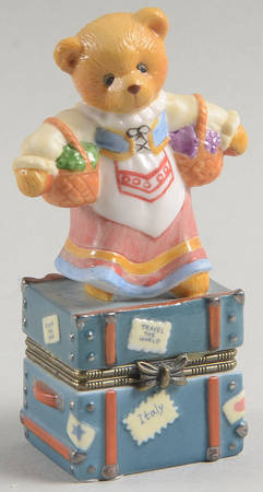 Across the Seas-Cherished Teddies Italy Girl - Boxed