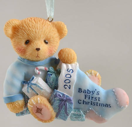 Baby's First Christmas-Cherished Teddies by Enesco