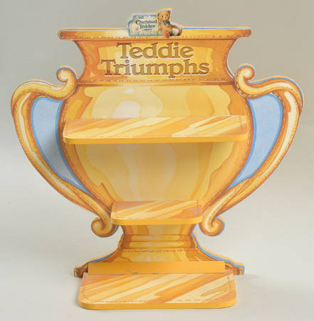Teddie Triumphs Display - Display Rack Wood