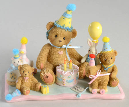 Birthday Figurines by Cherished Teddies
