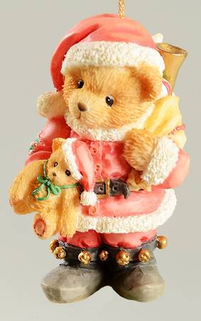 Santa's Workshop Santa Bear - Boxed