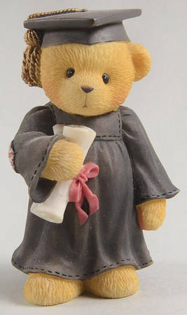 Cherished Teddies Avon Exclusives Graduation-Always Put Yur Best Paw - Boxed