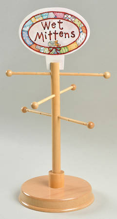 Wet Mittens Wet Mittens Rack Display - Display Rack Wood