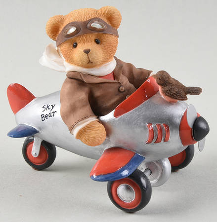 Teddies in Motion Chad-With You My Spirits Soar - Boxed