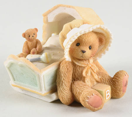 Family Cherished Teddies Awaiting The Arrival - Boxed