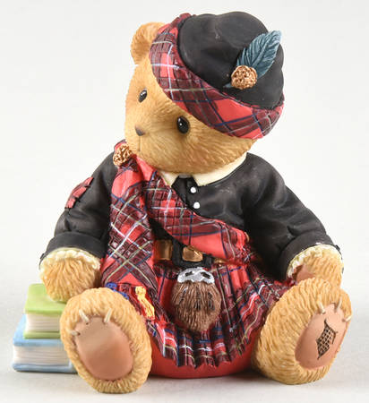 International Exclusive Editions-Cherised Teddies Jimmy- Tis A Wee Bit Of Friendship Warms - Boxed