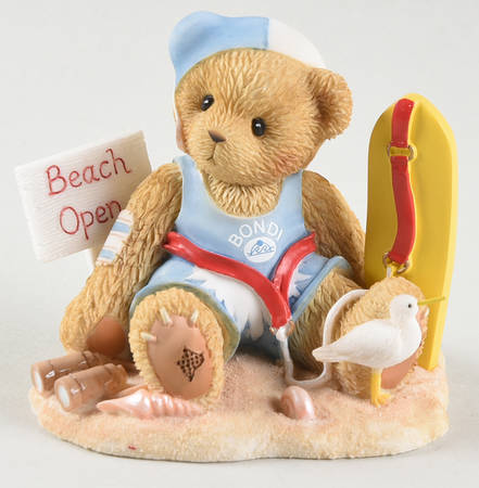 International Exclusive Editions-Cherised Teddies Merv-You're The Beston The Beach - Boxed