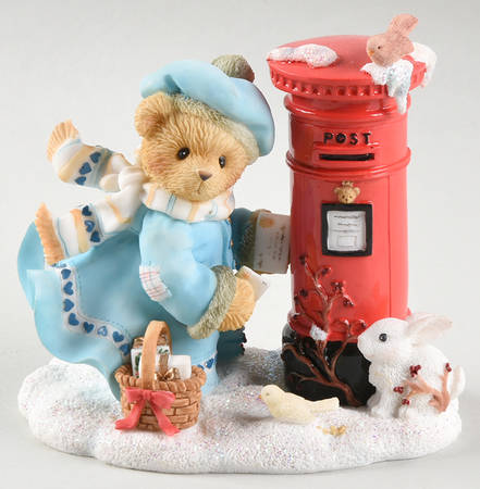 International Exclusive Editions-Cherised Teddies Georgia-Sending Best Wishes To You - With Box