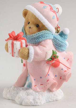 International Exclusive Editions-Cherised Teddies Teresa-Happy Hearts Share Gifts Of Good  - Boxed