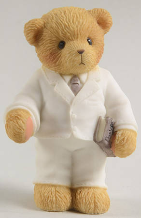 Teddies To Cherish - Sentiments First Communion-Boy - Boxed