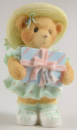 Teddies To Cherish - Sentiments Happy Birthday - Boxed