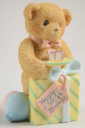 Teddies To Cherish - Sentiments Happy 40th Birthday - Boxed