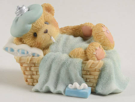 Teddies To Cherish - Sentiments Get Well Soon - Boxed