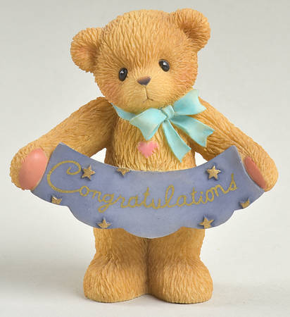 Teddies To Cherish - Sentiments Congratulations - No Box