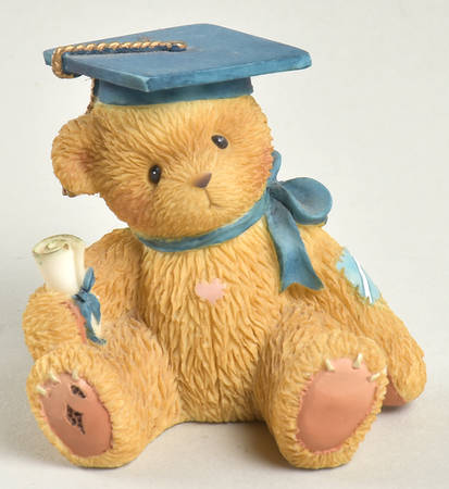 Teddies To Cherish - Sentiments Boy-Congratulations On Your Graduation - With Box