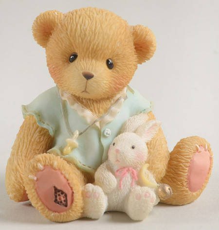 Teddies To Cherish - Sentiments New Baby - Boxed