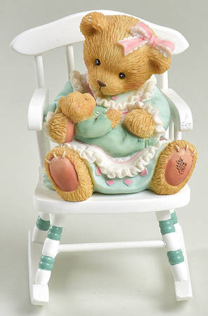 Cherished Teddies Hamilton Exclusives Lori And Samantha-Rock-A-Bye-Baby - No Box