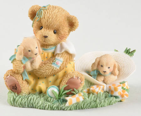 Childhood Memories-Cherished Teddies Amber - Just Like Us Our Friendship Will - Boxed