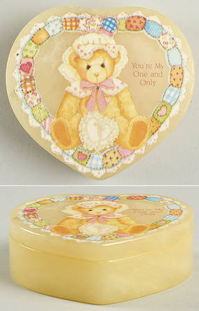 Cherished Teddies Heart Boxes You're My One And Only - No Box
