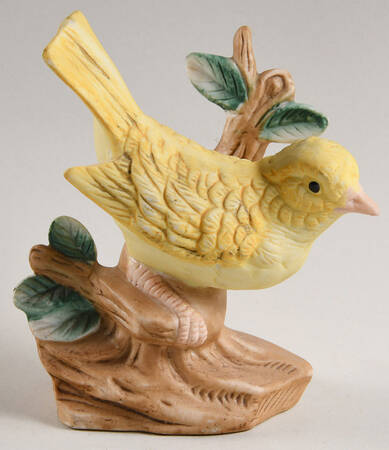 Various, Non Annual, Birds Yellow Bird On A Branch - No Box