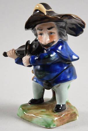 Ernst Bohne & Sons Figurines Musician Playing Violin - No Box