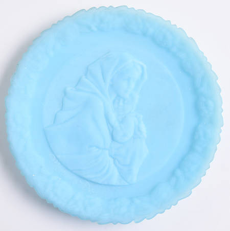 Mother'S Day-Blue Satin Madonnina - No Box