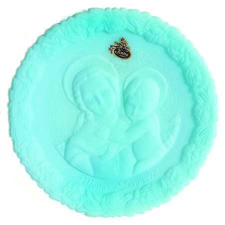 Mother'S Day-Blue Satin Small Cowper Madonna - Boxed