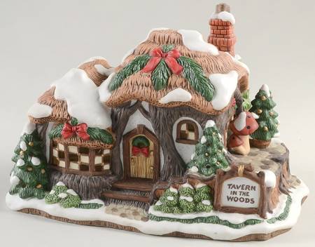 Holiday Hamlet Tavern In The Woods - Boxed