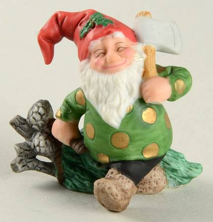 Holiday Hamlet Gathering Pine Boughs - Boxed