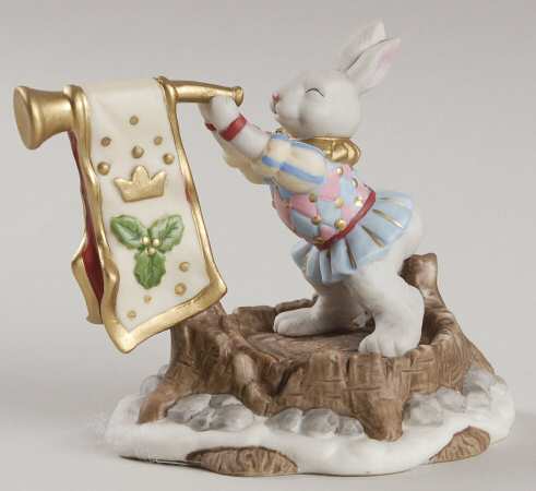 Holiday Hamlet Castle Herald - With Box