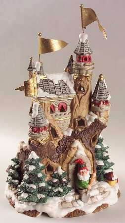 Holiday Hamlet Tannenbaum Castle-Lighted - Boxed