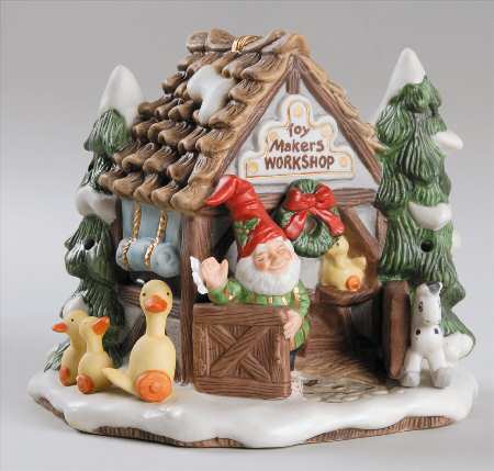 Holiday Hamlet Toymakers Workshop - Boxed