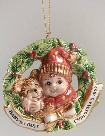 Baby's First Christmas Ornament 1997 Baby's First Christmas - Boxed