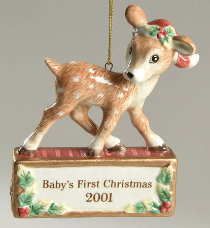 Baby's First Christmas Ornament 2001 Baby's First Christmas - Boxed