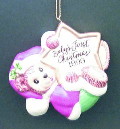 Baby's First Christmas Ornament 1999 Baby's First Christmas - Boxed