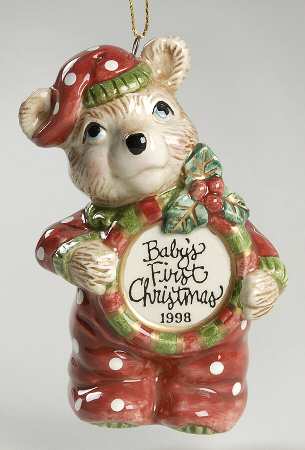 Baby's First Christmas Ornament 1998 Baby's First Christmas - Boxed