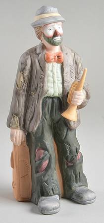 Emmett Kelly Jr-Figurine Command Performance - Boxed