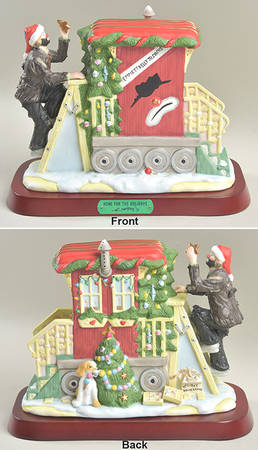 Emmett Kelly Jr-Figurine Home For The Holidays - With Box