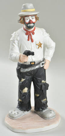 Emmett Kelly Jr-Figurine The Vigilante-No Base - No Box