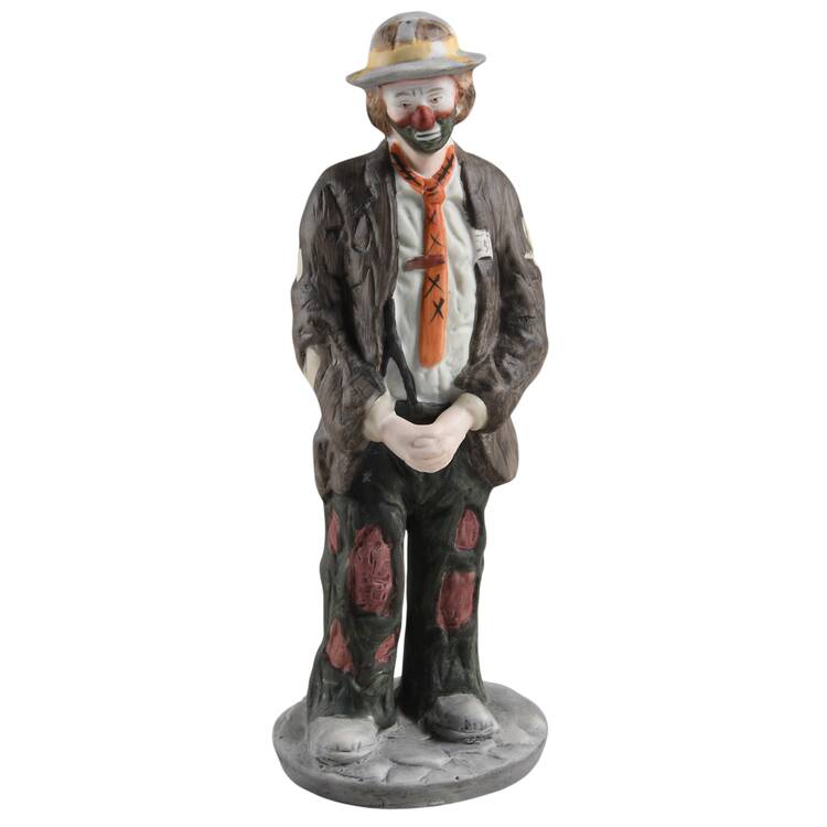 Emmett Kelly Jr-Figurine Wishful Thinking-Smooth - No Box