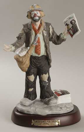 Emmett Kelly Jr-Figurine Magazines For Sale - Boxed