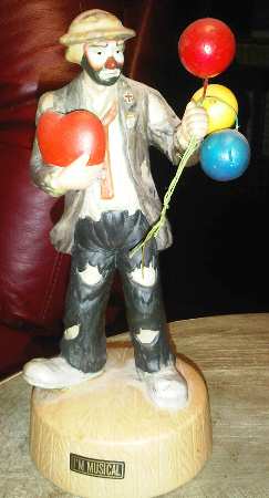 Flambro Musical Figurine Plays-Love Story - Boxed