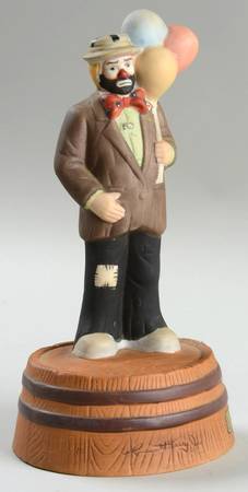 Flambro Musical Figurine Balloon Man - Boxed